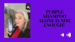 Purple shampoo is not enough for healthy grey hair [upl. by Mik]