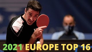 FULL MATCH  Simon Gauzy vs Gionis Panagiotis  2021  Europe Top 16 [upl. by Rebba]