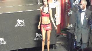 PACQUIAO VS MOSLEY TECATE GIRL [upl. by Wavell]