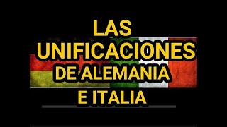 Las unificaciones de Alemania y de Italia en un solo vídeo historia history alemania italia [upl. by Bbor305]