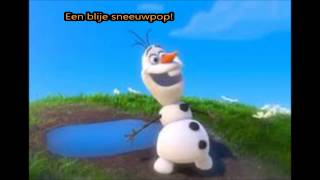 Frozen Olaf summer Lyrics Dutch [upl. by Atener]