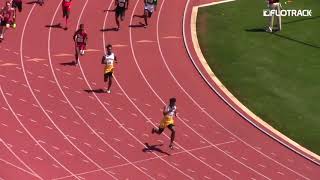 High School Team Runs Crazy Fast 39s 4x1 [upl. by Idnarb540]