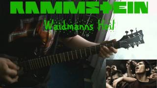 RAMMSTEIN WAIDMANNS HEIL LIVE COVER Richards PARTTAB [upl. by Skippy695]