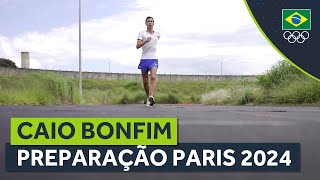 Caio Bonfim fala sobre preparação para os Jogos Olímpicos de Paris 2024 [upl. by Schaffel]