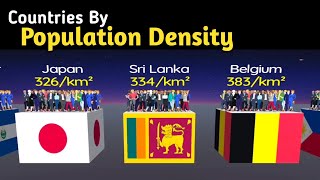 Countries by Population Density [upl. by Hannasus]