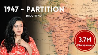 India amp Pakistan  1947 Partition in Numbers URDUHINDI [upl. by Higginson250]