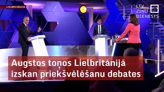 Augstos toņos izskan priekšvēlēšanu debates Lielbritānijā [upl. by Levitt]