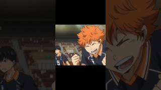 Haikyuu Hinata moment 😱 anime haikyuu shorts [upl. by Tamma]