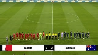 live streaming Bahrain vs Australia siaran langsung di laga piala Asia skor akhir 02 [upl. by Swehttam]