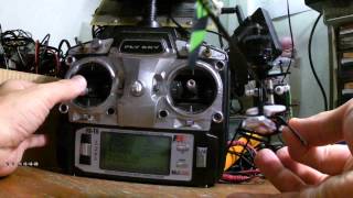 Flysky FST6 settings for WLtoys V911 BNF Helicopter [upl. by Livy]