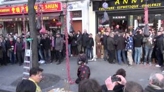 Nouvel an chinois Porte dItalie ParisFrance  22 Février 2015 [upl. by Innis565]