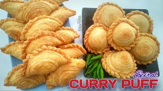 KARIPAP PUSING SUPER RENYAH  Spiral Curry Puff [upl. by Viola908]