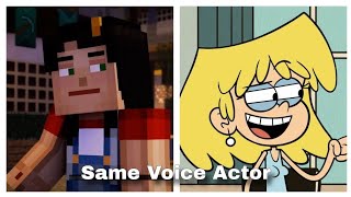 Minecraft Story Mode voice actorsactresses in other gamesFilms [upl. by Noiramed]