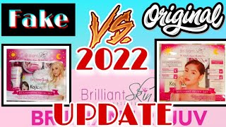 2022 UPDATE FAKE VERSUS ORIGINAL BRILLIANT SKIN REJUVENATING SET KIKAY VGM REVIEW CHANNEL [upl. by Devine]