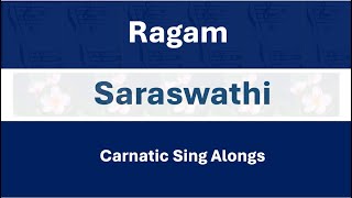 Ragam Saraswathi  Aarohanam Avarohanam [upl. by Ahsenyl]