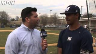 Monmouth Baseball Report 31016 [upl. by Nwahsel904]