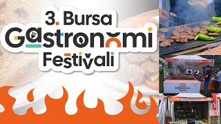 Bursa 3 Gastronomi Festivali  14 Eylül Cumartesi [upl. by Lasky817]