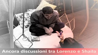 Grande Fratello Ancora discussioni tra Lorenzo Spolverato e Shaila Gatta [upl. by Orion680]