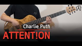 Attention  Charlie Puth 찰리푸스 TAB악보 BASS Cover [upl. by Four425]