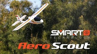 Hobbyzone Aeroscout RC Beginner Plane Demo [upl. by Chrysa]