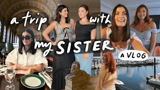 I missed my sister so we went on a trip  BOSTON VLOG [upl. by Evette187]