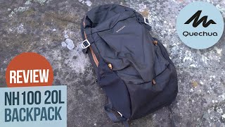 Quechua Arpenaz NH100 20L Backpack Review [upl. by Garges]