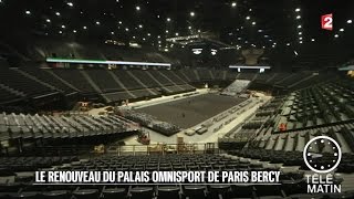 Tendances  Le renouveau du Palais omnisport de Paris Bercy  20151103 [upl. by Soelch]