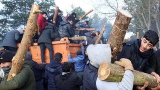 Body of Syrian man found near Belarus border amid political standoff Polish police say [upl. by Joel]