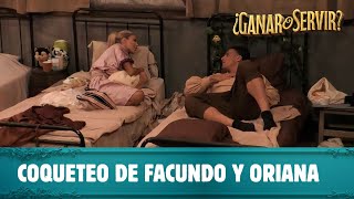 Coqueteo de Facundo y Oriana  ¿Ganar o Servir  Canal 13 [upl. by Ravilob]