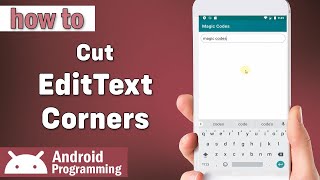 how to round corners of edittext in android [upl. by Fatima]