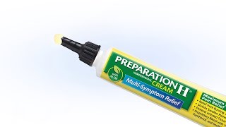 How to Apply PREPARATION H® Maximum Strength Pain Relief Cream [upl. by Eeslehc518]