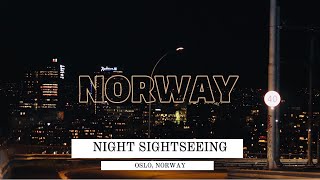 NIGHT CITY VIEW OSLO oslo travel goviral norge norway oslocity nightview visitoslo [upl. by Newhall]