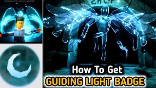 Growth Of Giggle Rp  How To Get GUIDING LIGHT Badge  Morphs  Roblox Doors [upl. by Leterg]