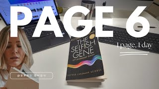 The Selfish Gene Richard Dawkins 이기적 유전자 리차드 도킨스 원서읽기 하루 한페이지 [upl. by Nikola]