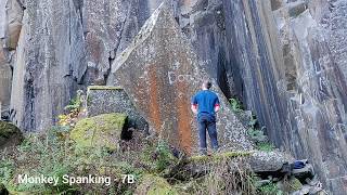 Monkey Spanking  Cambusbarron Quarry AKA Thorntons Quarry [upl. by Seugirdor]