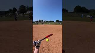 Batters POV softball baseball sports [upl. by Raffarty]