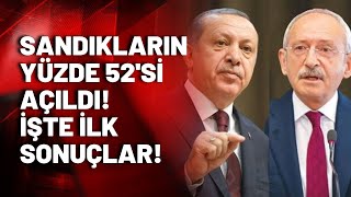 SANDIKLARIN YÜZDE 52Sİ AÇILDI İŞTE İLK SONUÇLAR [upl. by Ledoux]