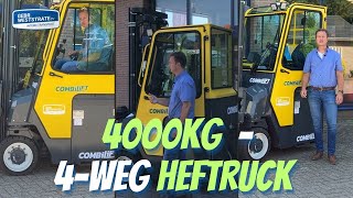 Elektrische 4weg heftruck van Combilift [upl. by Mientao498]