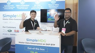 SAP NOW ANZ 2024  SimpleMDG [upl. by Boyes]