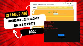 How to Unlock ZLT M30s Pro with SUPERADMIN and AT Ports [upl. by Euqitsym]