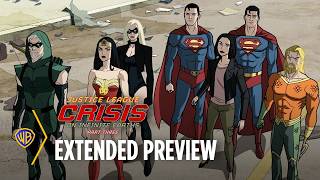 Justice League Crisis on Infinite Earths Part Three  Extended Preview  Warner Bros Entertainment [upl. by Adle]