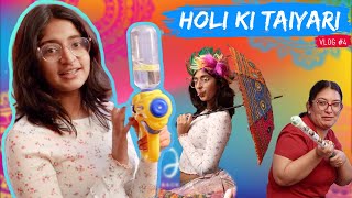 Holi Party ki Taiyari Start ho Gayi  PICHKARI FOR HOLI 🔫  Anantya Anand [upl. by Allehc]