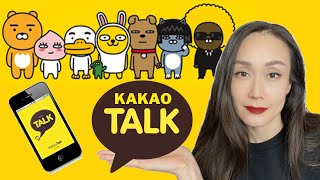 KakaoTalk StepbyStep on how to use KakaoTalk Create an account Add amp Block Friends and more [upl. by Airdnaed]