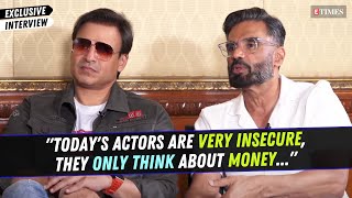 Suniel Shetty amp Vivek Oberois HONEST Interview  INSECURITY Among Actors STARDOM  Dharavi Bank [upl. by Lexie646]