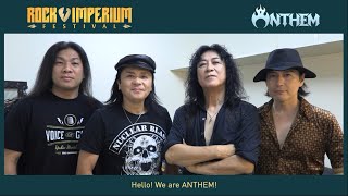 Los japoneses Anthem se suman a Rock Imperium Festival 2024 [upl. by Leasim]