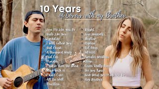 10 Years of Acoustic Covers with my Brother  Jada Facer amp Kyson Facer [upl. by Ahpla510]