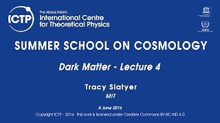 Tracy Slatyer Dark Matter  Lecture 4 [upl. by Cram]