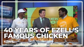 Ezells Famous Chicken celebrates 40 years of business [upl. by Assirralc]