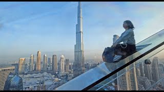 Dubai Sky Views Observatory 4KVideo [upl. by Alleber]