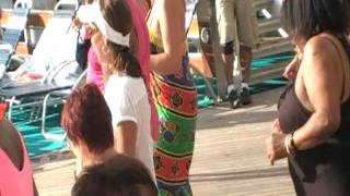 Cruise Ship Line Dancing Lessons [upl. by Jer]